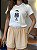 T-SHIRT DTF URSO RALPH LAUREN COLEGIAL - OFF WHITE - Imagem 4