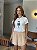 T-SHIRT DTF URSO RALPH LAUREN COLEGIAL - OFF WHITE - Imagem 1