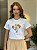 T-SHIRT DTF URSO RALPH LAUREN TEXANO - OFF WHITE - Imagem 1