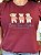 T-SHIRT DTF URSINHOS MARINHEIROS - BORDO - Imagem 2