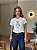 T-SHIRT DTF URSO RALPH LAUREN STYLE - OFF WHITE - Imagem 1