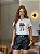 T-SHIRT DTF URSO CASAL - OFF WHITE - Imagem 1