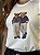 T-SHIRT DTF URSO CASAL - OFF WHITE - Imagem 2