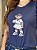 T-SHIRT DTF URSA BASEBALL - AZUL MARINHO - Imagem 2
