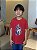 T-SHIRT INFANTIL DTF CAPITÃO AMERICA - VERMELHO - Imagem 1