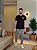 CAMISETA MASCULINA DTF ESCUDO FLAMENGO - PRETO - Imagem 3
