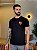 CAMISETA MASCULINA DTF ESCUDO FLAMENGO - PRETO - Imagem 1