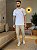 CAMISETA MASCULINA DTF ESCUDO VASCO - BRANCO - Imagem 3