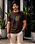CAMISETA MASCULINA DTF GUCCI - MARROM EXPRESSO - Imagem 1