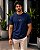 CAMISETA MASCULINA DTF CALVIN KLEIN JEANS - AZUL MARINHO - Imagem 1