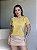 T-SHIRT PEROLAS NA GOLA - AURA SOLAR - Imagem 1
