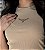 T-SHIRT CANELADA BORDADO BOI ESTRELA - BEGE DUNAS - Imagem 2