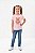 T-SHIRT INFANTIL DTF URSO LOUIS VUITTON - ROSA CLARO - Imagem 1