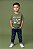 T-SHIRT INFANTIL DTF DINO CLUB - FOLHA SECA - Imagem 1