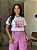 T-SHIRT DTF JESUS LOVES - BRANCO - Imagem 1