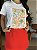 T-SHIRT DTF MOSAICO TROPICAL - BRANCO - Imagem 4