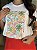 T-SHIRT DTF MOSAICO TROPICAL - BRANCO - Imagem 2
