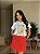 T-SHIRT DTF MOSAICO TROPICAL - BRANCO - Imagem 1