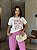 T-SHIRT DTF MOSAICO TARTARUGAS - OFF WHITE - Imagem 1