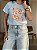 T-SHIRT DTF ORANGE GIRLY - AZUL CÉU - Imagem 4