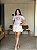 T-SHIRT DTF CARANGUEJO FLORAL - LILÁS - Imagem 3