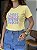 T-SHIRT DTF TARTARUGA LISTRAS - AMARELO MANTEIGA - Imagem 4