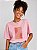 T-SHIRT DTF TORANJA LISTRAS - ROSA CLARO - Imagem 1