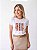 T-SHIRT DTF LISTRAS FLORAIS - OFF WHITE - Imagem 1
