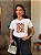 T-SHIRT DTF LAGOSTAS COLORIDAS - BRANCO - Imagem 1
