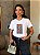 T-SHIRT DTF FRUTOS DO MAR LISTRAS - BRANCO - Imagem 1