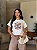 T-SHIRT DTF FEED ME AND TELL ME - BRANCO - Imagem 1