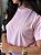 T-SHIRT GOLA ALTA LISA - ROSA CLARO - Imagem 2