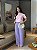 T-SHIRT GOLA ALTA LISA - ROSA CLARO - Imagem 4