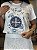 T-SHIRT DTF MEDALHA DE SÃO BENTO FLORAL - OFF WHITE - Imagem 2