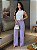 REGATA CANELADA BICOLOR (LILÁS) - OFF WHITE - Imagem 3