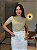 T-SHIRT PRIME LISA - VERDE CAQUI - Imagem 1