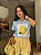 T-SHIRT DTF LIMÃO & BLUEBERRY - AZUL CÉU - Imagem 1
