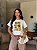 T-SHIRT DTF CIAO LA DOLCE VITA - OFF WHITE - Imagem 1