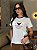 T-SHIRT DTF BICOLOR STAPLETON - OFF WHITE(MARROM) - Imagem 1