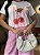 T-SHIRT DTF BICOLOR CEREJAS LISTRAS - OFF WHITE(ROSA) - Imagem 2