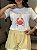 T-SHIRT DTF BICOLOR LA DOLCE VITA - OFF WHITE(AZUL) - Imagem 4