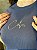 T-SHIRT CANELADA COLCCI (PRATA) - AZUL MARINHO - Imagem 2