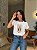 T-SHIRT DTF SANTA MARIA - OFF WHITE - Imagem 1