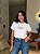T-SHIRT DTF O MEU SOCORRO VEM DE DEUS - BRANCO - Imagem 1