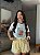 T-SHIRT DTF MELANCIA LISTRAS - OFF WHITE - Imagem 1
