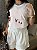 T-SHIRT DTF BIQUINI ANIMAL PRINT - OFF WHITE - Imagem 3