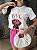T-SHIRT DTF CACHORRO LOVE YOU - OFF WHITE - Imagem 2