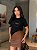T-SHIRT DTF O QUE TE DESAFIA TE TRANSFORMA - PRETO - Imagem 1