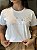 T-SHIRT BORDADA AMADA POR DEUS - BRANCO - Imagem 4