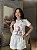 T-SHIRT DTF ARARA VERMELHA - OFF WHITE - Imagem 1